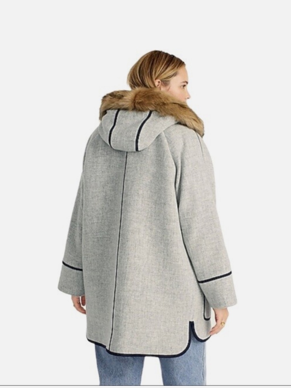 J. Crew Summit Parka in Italian Stadium Cloth Wool - Picture 6 of 7